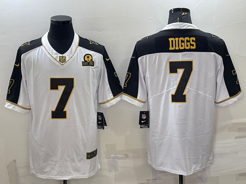 Men's Dallas Cowboys Trevon Diggs White Legend Player Jersey