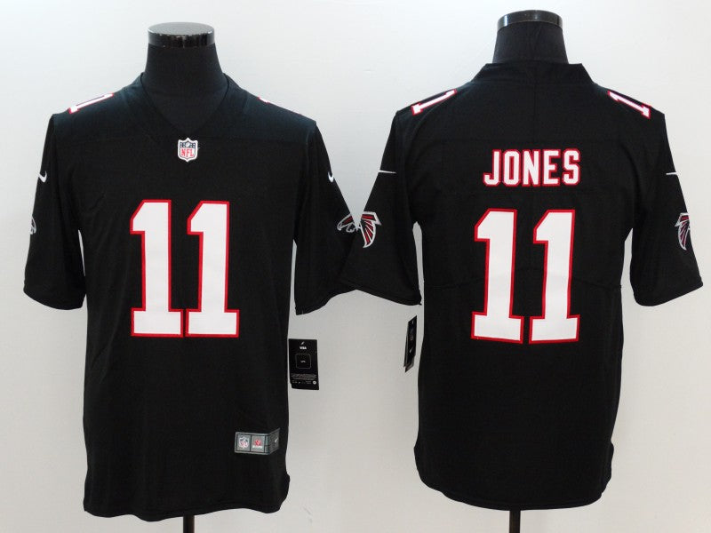 Men's Atlanta Falcons Julio Jones Black Game Jersey
