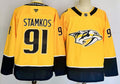 Men's Nashville Predators Steven Stamkos Yellow Game jersey