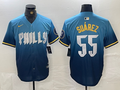 Men's Philadelphia Phillies Ranger Suarez Blue 2024 City Connect Limited Player Jersey