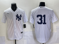 Men's New York Yankees Ichiro Suzuki White Limited Player Jersey