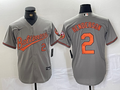 Men's Baltimore Orioles Gunnar Henderson Gray Limited Player Jersey