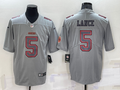 Men's San Francisco 49ers Trey Lance Grey Game Jersey