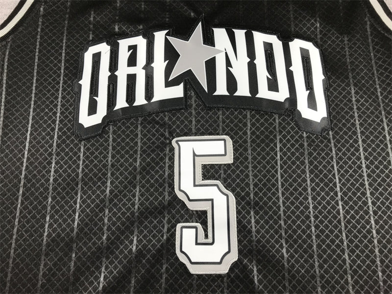 Men's Orlando Magic Paolo Banchero Black 2023/24 Swingman Jersey - City Edition