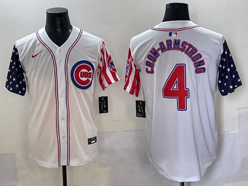 Men's Chicago Cubs Pete Crow-Armstrong White Alternate Limited Player Jersey