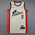 Men's Detroit Pistons Cade Cunningham White 2024/25 Swingman Jersey - City Edition