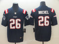 Men's New England Patriots Sony Michel Navy Game Player Jersey