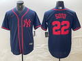 Men's New York Yankees Juan Soto Navy Limited Game Jersey
