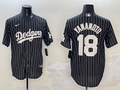 Men's Los Angeles Dodgers Yoshinobu Yamamoto Black Alternate Limited Player Jersey