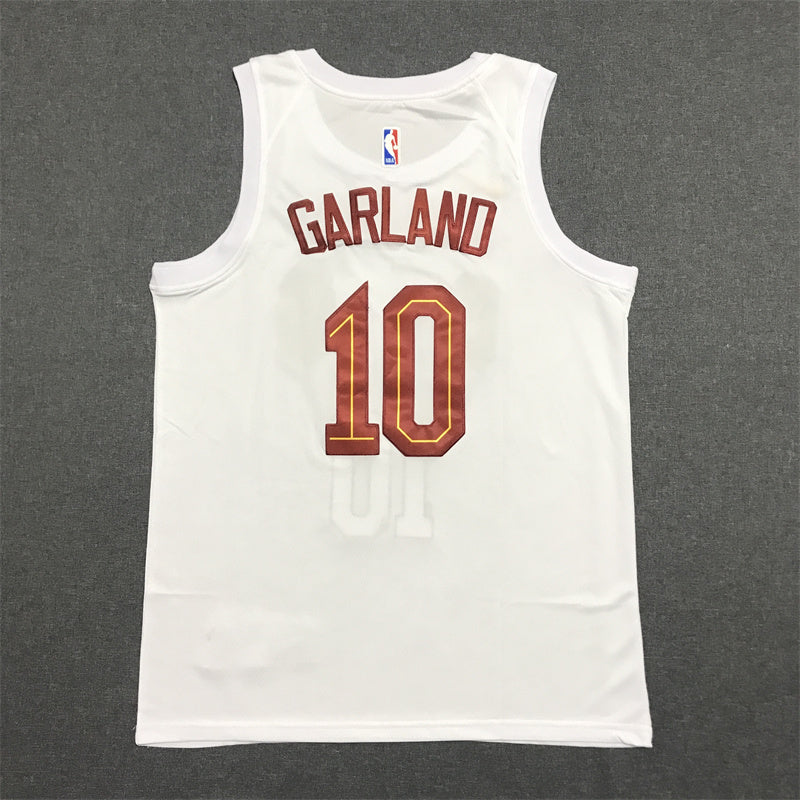 Men's Cleveland Cavaliers Darius Garland White Swingman Jersey - Association Edition