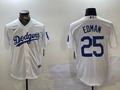 Men's Los Angeles Dodgers Tommy Edman White Replica Player Jersey