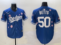 Men's Los Angeles Dodgers Mookie Betts Royal Alternate Replica Player Jersey