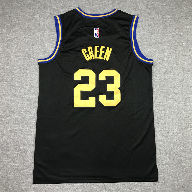 Men's Golden State Warriors Draymond Green City Edition Black Classic Jersey