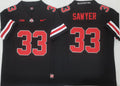 Men's Ohio State Buckeyes Jack Sawyer Black Player Game Jersey