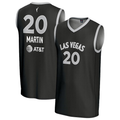 Men's Las Vegas Aces Kate Martin Black Player Jersey