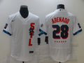 Men's St. Louis Cardinals Nolan Arenado White All Star Player Jersey