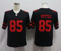 Men's San Francisco 49ers George Kittle Black Game Jersey