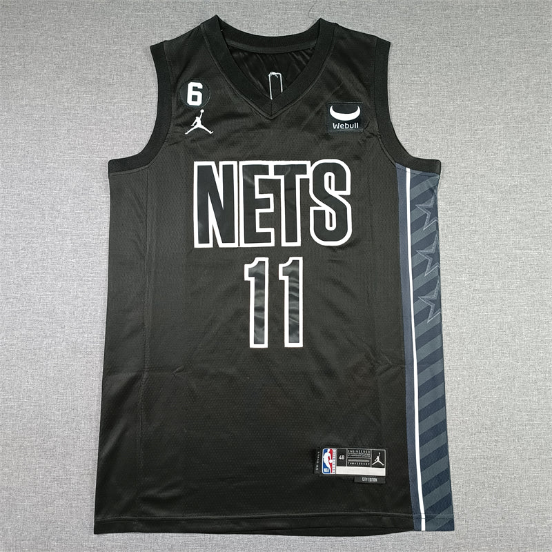 Men's Brooklyn Nets Kyrie Irving Black 2022/23 Statement Edition Swingman Jersey