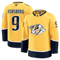 Men's Nashville Predators Filip Forsberg Fanatics Gold Home Premium Jersey