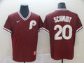 Men's Philadelphia Phillies Mike Schmidt Red Replica Player Jersey