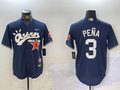 Men's Houston Astros Jeremy Pena Navy Game Player Jersey