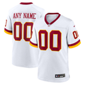 Men's Washington Commanders White Game Super Bowl Era Custom Jersey