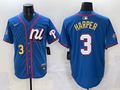 Men's National League Bryce Harper Blue 2025 All-Star Edition Limited Player Jersey