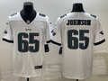 Men's Philadelphia Eagles Fred Johnson White Game Jersey