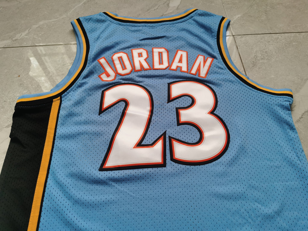 Men's Washington Wizards Michael Jordan Blue Swingman Player Jersey