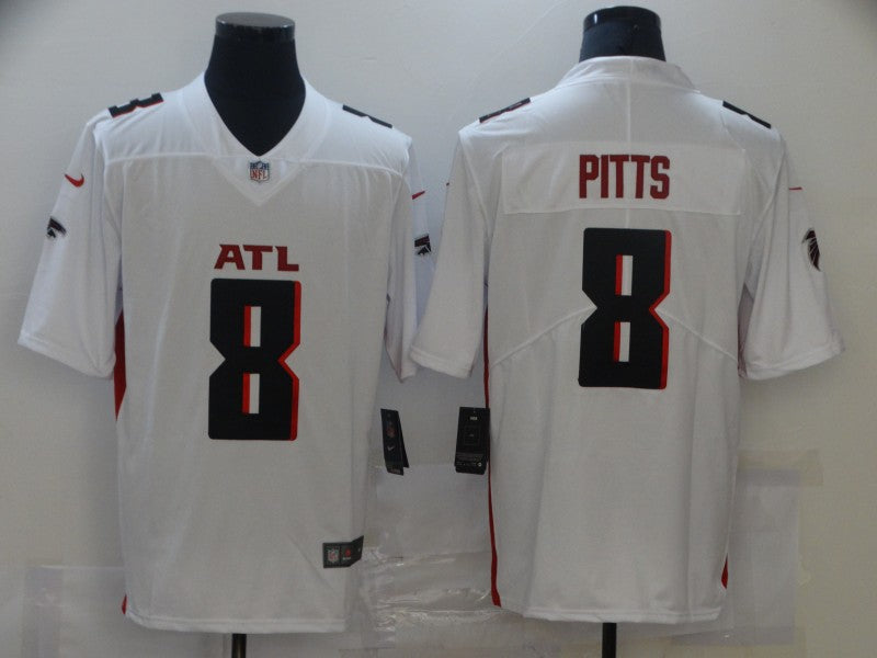 Men's Atlanta Falcons Kyle Pitts White Game Player Jersey