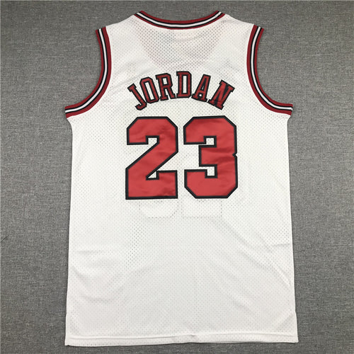Men's Chicago Bulls Michael Jordan White 1998 All Star Hardwood Classics Authentic Jersey