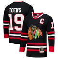 Men's Chicago Blackhawks Jonathan Toews Black Player Jersey