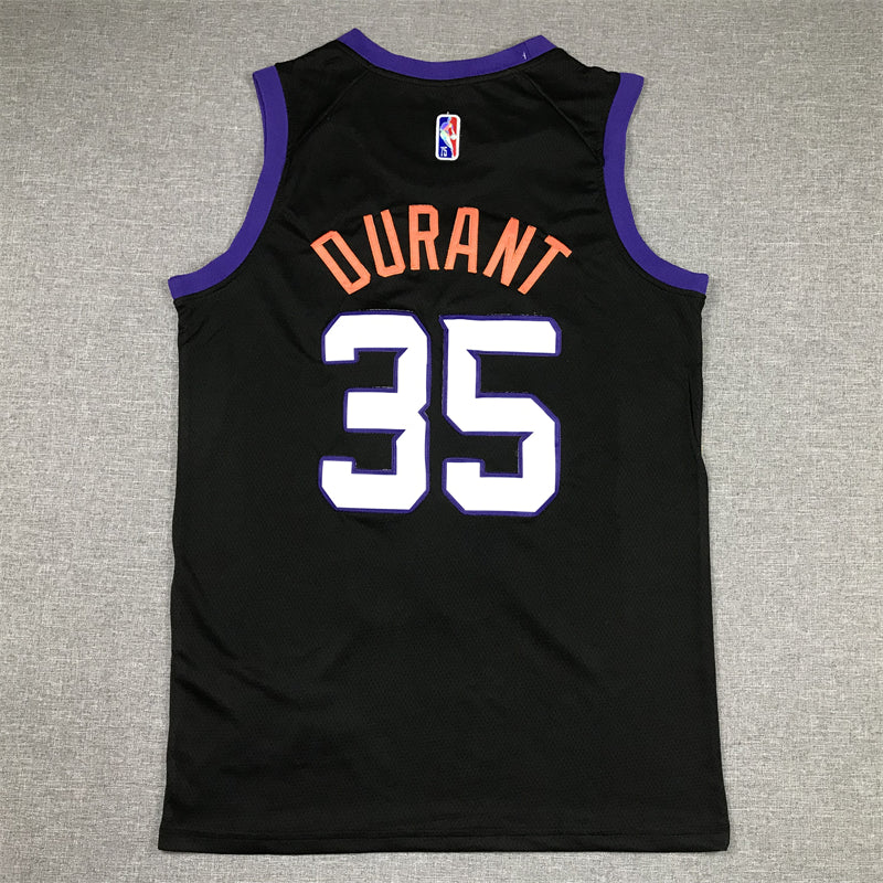 Men's Phoenix Suns Kevin Durant Black Swingman Jersey - City Edition