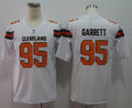 Men's Cleveland Browns Myles Garrett White Game Player Jersey