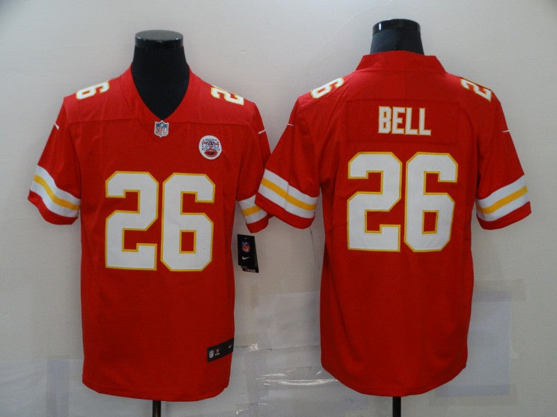 Men's Kansas City Chiefs Leveon Bell Red Game Jersey