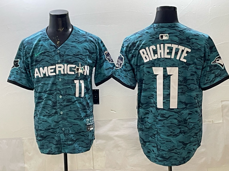 Men's American League Bo Bichette Teal 2023 MLB All-Star Game Limited Jersey