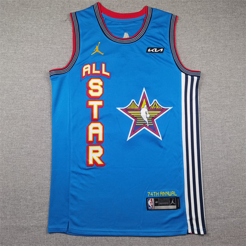 Men's Phoenix Suns Kevin Durant Light Blue 2025 NBA All-Star Game Swingman Player Jersey