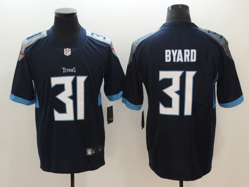 Men's Tennessee Titans Kevin Byard Navy Game Jersey