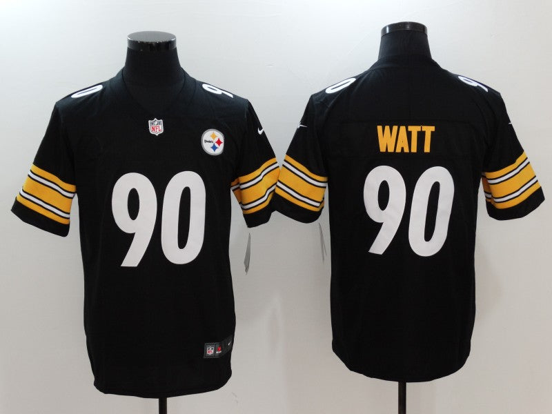 Men's Pittsburgh Steelers T.J. Watt Black Game Player Jersey