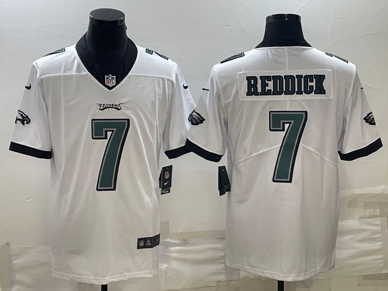 Men's Philadelphia Eagles Haason Reddick White Game Jersey