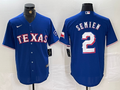 Men's Texas Rangers Marcus Semien Royal Away Replica Player Jersey
