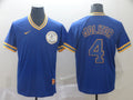 Men's Milwaukee Brewers Paul Molitor Blue Player Jersey