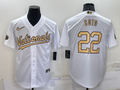 Men's Washington Nationals Juan Soto White Stitched Jersey