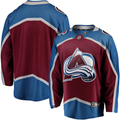 Men's Colorado Avalanche Fanatics Burgundy Blank Jersey