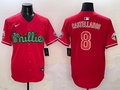 Men's Philadelphia Phillies Nick Castellanos Red Player Jersey