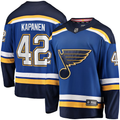 Men's St. Louis Blues Kasperi Kapanen Blue Home Breakaway Player Jersey