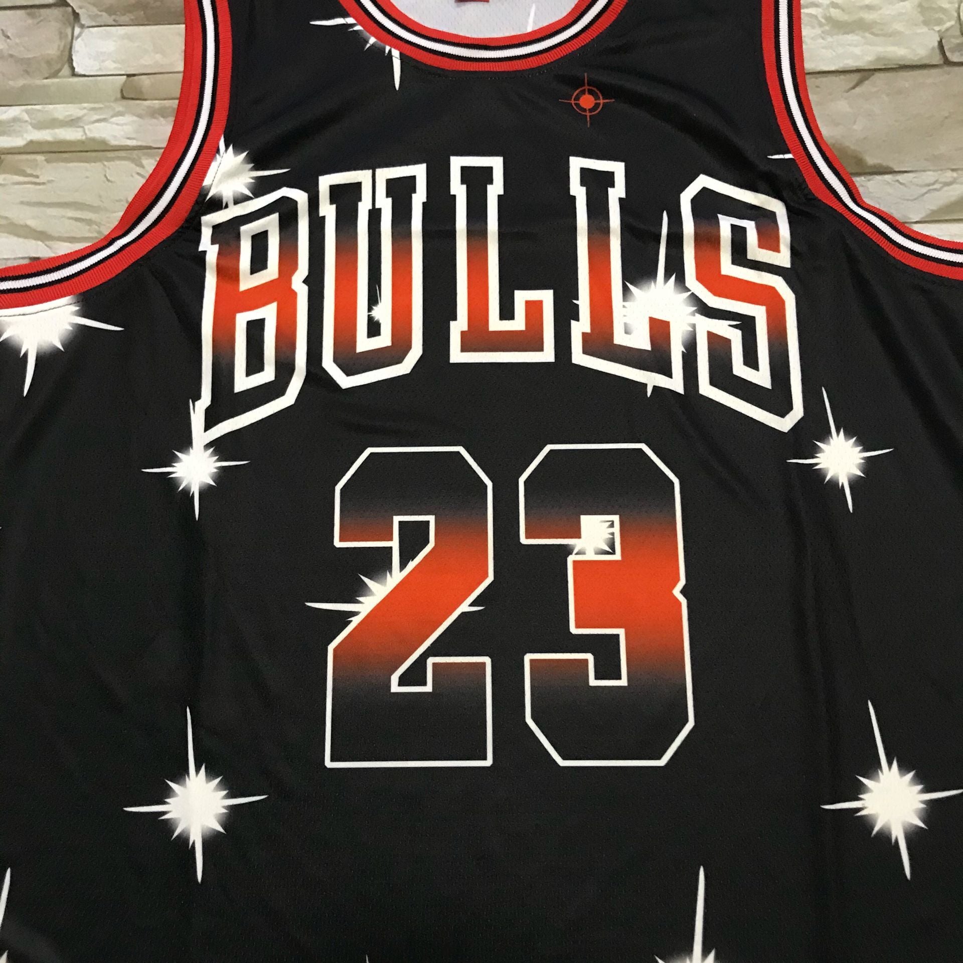 Men's Chicago Bulls Michael Jordan Black Classics Swingman Jersey