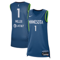 Men's Minnesota Lynx Diamond Miller Blue Explorer Edition Victory Player Jersey