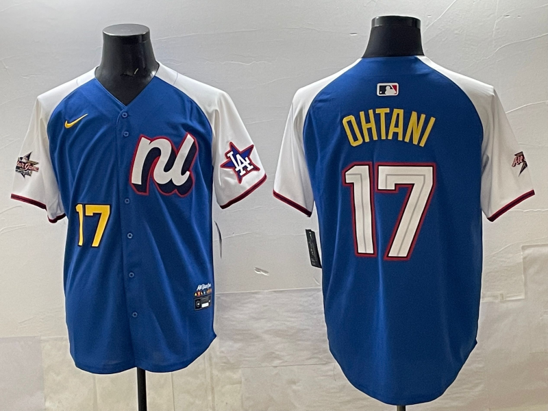 Men's National League Shohei Ohtani Blue 2025 All-Star Edition Player Jersey