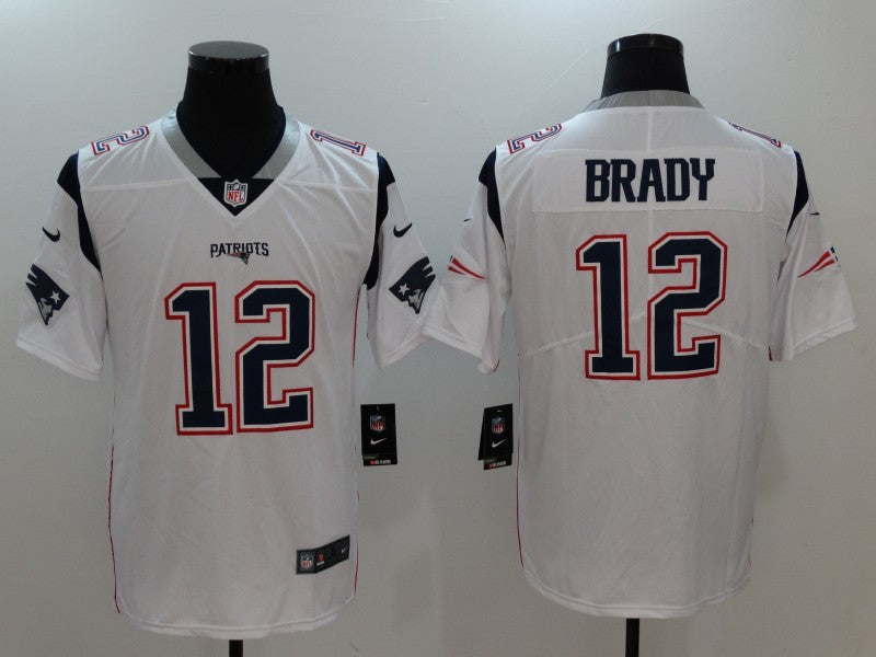 Men's New England Patriots Tom Brady Jersey White